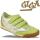 GiGa Shoes Leder Sneaker grün-silber Klett, Gr. 31
