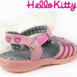 Hello Kitty Dedall 186360-21 Mädchen Sandalen mit Lederfutter in rosa oder weiß Gr. 24-29