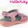 Hello Kitty Dedall 186360-21 Mädchen Sandalen mit Lederfutter in rosa oder weiß Gr. 24-29