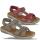 Naturino 5625 zauberhafte Sandale weiches Leder, Coralle- Sabbia Gr.24-36