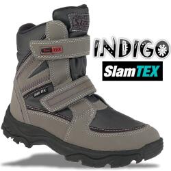 INDIGO Winterstiefel Boots Slam-Tex gef&uuml;ttert grau...