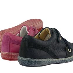 Primigi SOLANGE Halbschuh Sneaker Leder in 3 Farben Gr.24-35 blautöne EUR 24