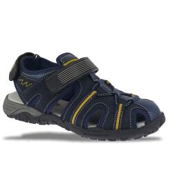 INDIGO sportliche (Halb)Sandale aus Leder in 2 Farben NEU Gr.31-38