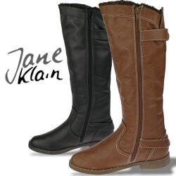 Jane Klain by IDANA gefütterte kniehohe Stiefel in 2 Farben Gr.37-42