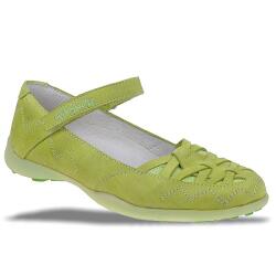 GiGa Shoes Leder Ballerina mit Schnalle und...