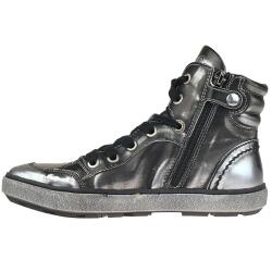 Primigi YOOP stylische Boots Halbstiefel Knöchelschuhe Leder in metallic Gr.32-39