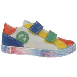 PRIMIGI STORM cooler Leder Sneaker Halbschuh multicolor...