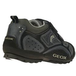 GEOX J SAVAGE  sportlicher Halbschuh Sneaker blau oder braun Gr.24-39