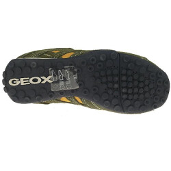 GEOX  J SNAKE BOY Jungen Sneaker Leder in 2 Farben Gr.30-41 grün EUR 33
