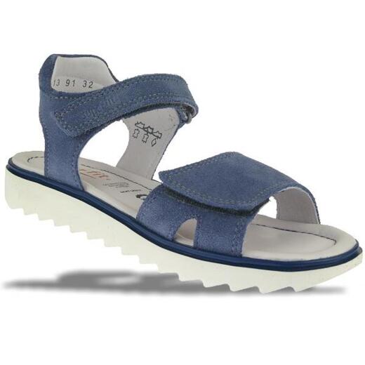SUPERFIT Leder Sandale NELLY für Mädchen Gr.31-42 blau EUR 32