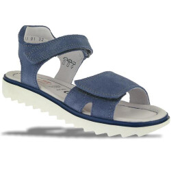 SUPERFIT Leder Sandale NELLY für Mädchen Gr.31-42 blau EUR 40