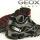GEOX Blink Sneaker FIGHTER2 M rot o. schwarz Gr.26-34 schwarz 28