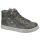 INDIGO Mädchen High-Top-Sneaker Boots gefüttert 462 162 grau-metallic Gr.28-35