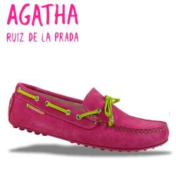 AGATHA RUIZ DE LA PRADA Mokassin Segelschuh 2 Farben Gr.34-40 pink 37