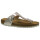 SUPERSOFT 274 Pantolette Sandale Zehentrenner Lederfussbett metallische Farben Gr.36-42 silber EUR 42