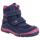 INDIGO Canadians Mädchen Halbstiefel Stiefel Boots Glitzer Tex-Membran silbergrau oder navy Gr.28-35