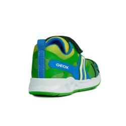 GEOX Lights Blinkschuh Sneaker Halbschuh DAKIN Boy Unisex Gr.24-35 grün EUR 28