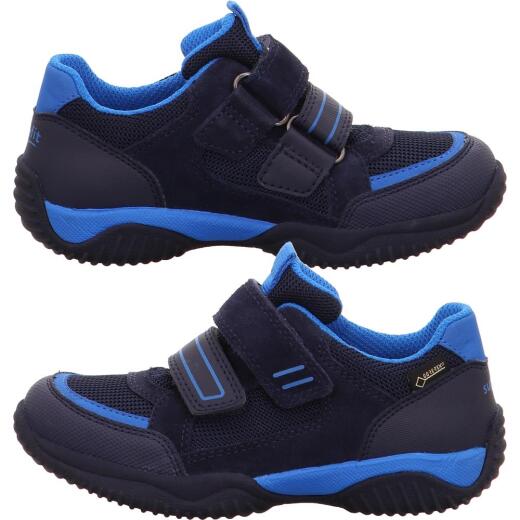 Superfit Jungen Sneaker Stiefel Sport7 blau  Velour Goretex Neu 5-09198-81 