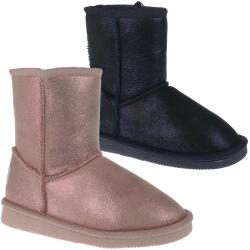 Indigo Canadians Mädchen 466 794 Schlupfstiefel Stiefel Boots metallische Farben Gr.28-40