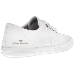 Tom Tailor 8092401 Damen Sneaker Turnschuh Textil navy oder weiß Gr.37-43 weiß EUR 37