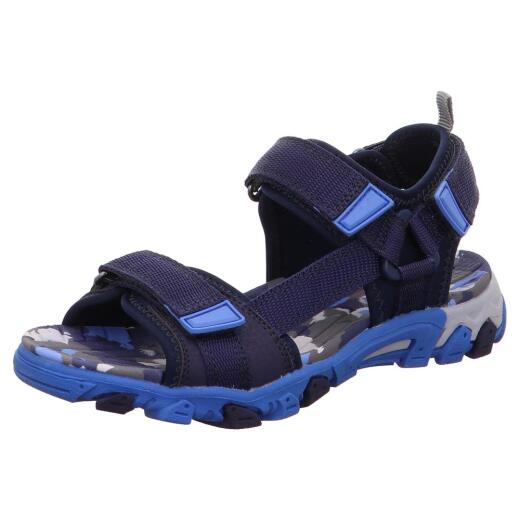 Superfit Kinder Sandale Henry Mod.00108 Klett Weite M blau Gr.30-42
