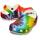 Crocs Kids’ Classic Tie-Dye Graphic Clog 205451 bunter Look Gr. 23-39