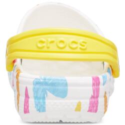 Crocs Kids Classic Vacay Vibes Clog 206351-837 Butterfly weiß bunt Gr.22-39