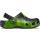 Crocs Kids’ Classic Tie-Dye Graphic Clog 205441-0GU schwarz-grün Gr.23-39