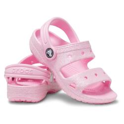 Crocs Toddler Classic Glitter Sandale Kids 207983-6S0...
