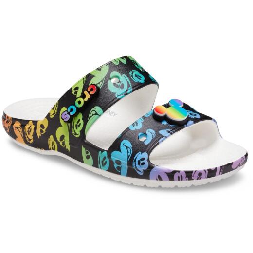 Crocs Classic Disney Rainbow Sandale 207757-94S Micky Maus-Grafik Unisex Gr.37-47