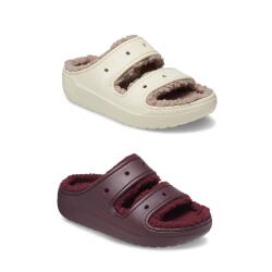 Crocs Classic Cozzzy Sandal 207446 flauschiges Futter...