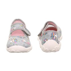 Superfit Mädchen Hausschuh Bonny 1-00283- Einhorn 3 Farben Gr.25-35