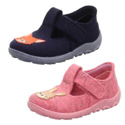 Superfit Baby Kinder Hausschuh HAPPY 1-006297- breiter...
