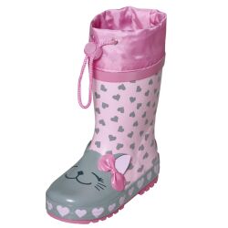 Playshoes Kinder Gummistiefel Katze 188704 Gr.23-33