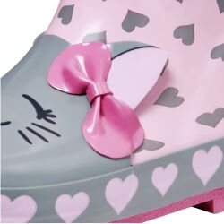 Playshoes Kinder Gummistiefel Katze 188704 Gr.23-33