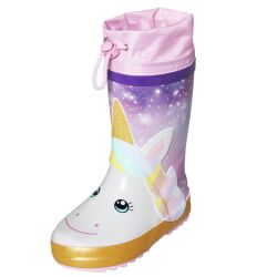 Playshoes Kinder Gummistiefel Einhorn flieder 188706...