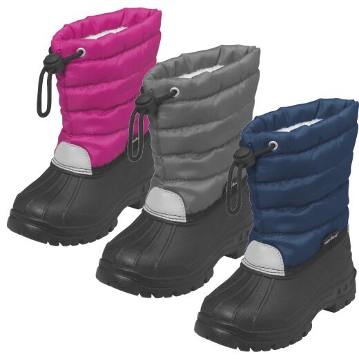 Playshoes Kinder Winter-Bootie Schneeschuh gefüttert 193005 Gr.24-35