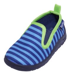 Playshoes Kinder Hausschuh Ringel blau 201816 oder pink 201817 Gr.22-31