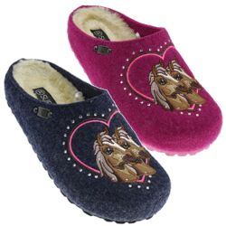 SUPERSOFT Mädchen Hausschuh Hüttenschuh Clog...