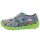 Hausschuhe T-Rex Dinos Baumwolle Klett Weite mittel M III Superfit Bubble blau Gr.23-35