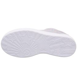 Superfit Mädchen Sneaker Halbschuh STELLA Lowtop Effektleder Reissverschluss Schnürung Blau Gr.27-40