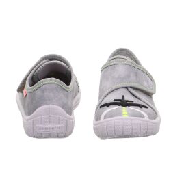Superfit Jungen Hausschuh Flugzeug Klett flexible Sohle BILL 1-800271-2500 leuchtende Elemente Gr.23-36