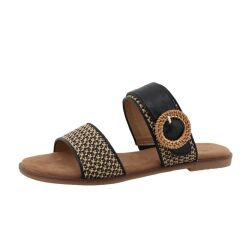 Tom Tailor Damen Schiebe-Sandale Slides Pantolette...
