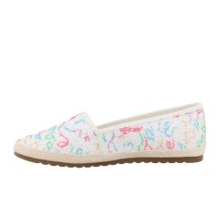 Tom Tailor Damen Espadrilles flacher Slipper geblümt...