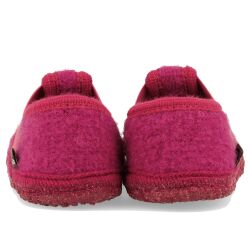 Haflinger Mädchen Hausschuh Slipper Joschi 621002 Schurwolle Slip on Farbe Inka Gr.23-35