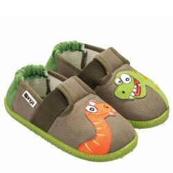 Nanga 2.0 Kinder Hausschuh Nessi Slipper Latexsohle...