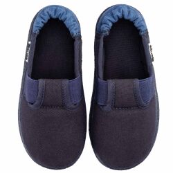 Nanga 2.0 Kinder Hausschuh Klette Slipper Latexsohle...