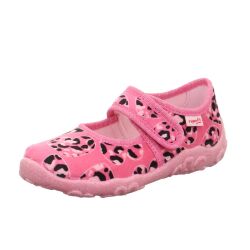 Superfit Mädchen Hausschuh Bonny 1-000280- Herzen...