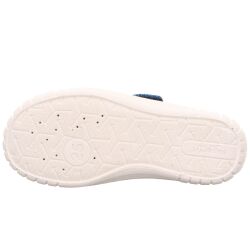 Superfit Hausschuhe Bill Baumwolle Klettverschluss 1-800278-8090 blau Gr.23-38
