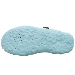 Superfit Mädchen Hausschuh Bonny 1-800283- Klett Regenbogen Einhorn Gr.23-38